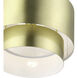Zolana 1 Light 12 inch Antique Brass Pendant Ceiling Light