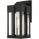 Lexington 1 Light 13 inch Black Outdoor Wall Lantern