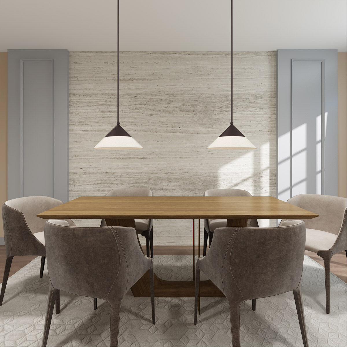 Stockholm 1 Light 15 inch Bronze Mini Pendant Ceiling Light