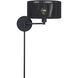 Acordia 17 inch 40.00 watt Black Swing Arm Wall Lamp Wall Light
