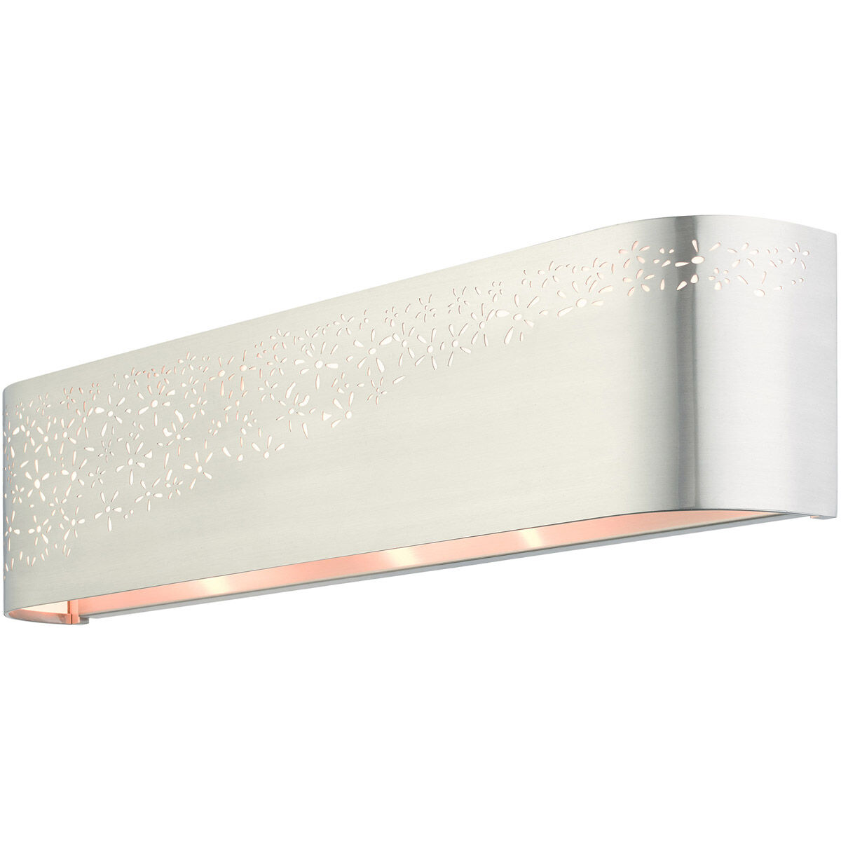 Noria 4 Light 24 inch Brushed Nickel ADA Vanity Sconce Wall Light