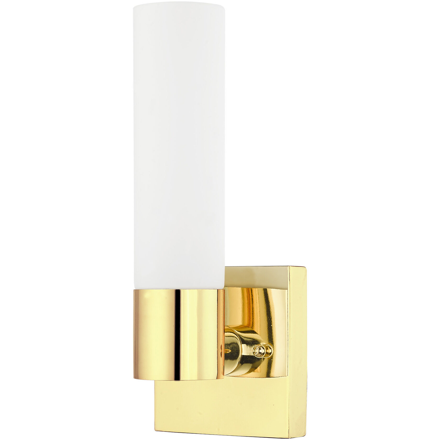Aero ADA Wall Sconce Wall Light in Polished Brass