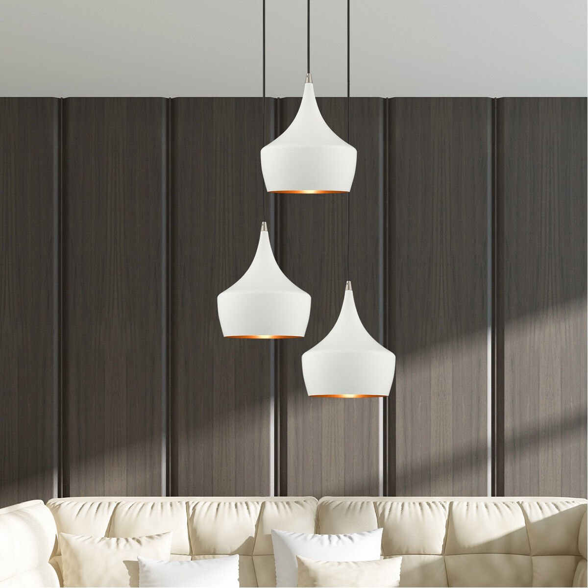 Allison 1 Light 10 inch White Mini Pendant Ceiling Light