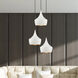 Allison 1 Light 10 inch White Mini Pendant Ceiling Light