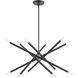 Soho 12 Light 28 inch Scandinavian Gray Chandelier Ceiling Light 
