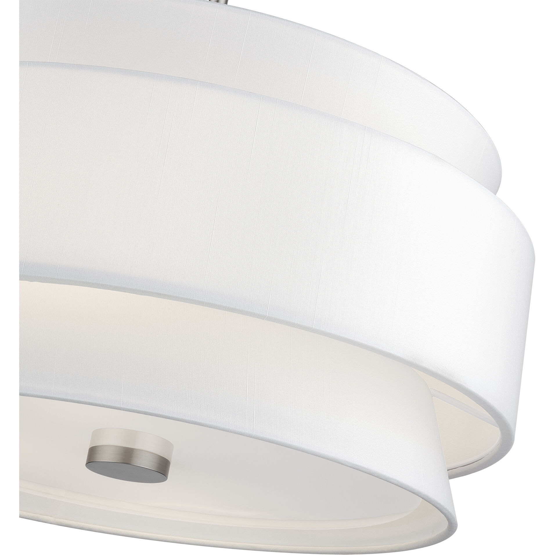 Fontana 4 Light 18 inch Brushed Nickel Pendant Chandelier Ceiling Light