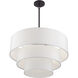 Manorwood 5 Light 28 inch Bronze Pendant Chandelier Ceiling Light