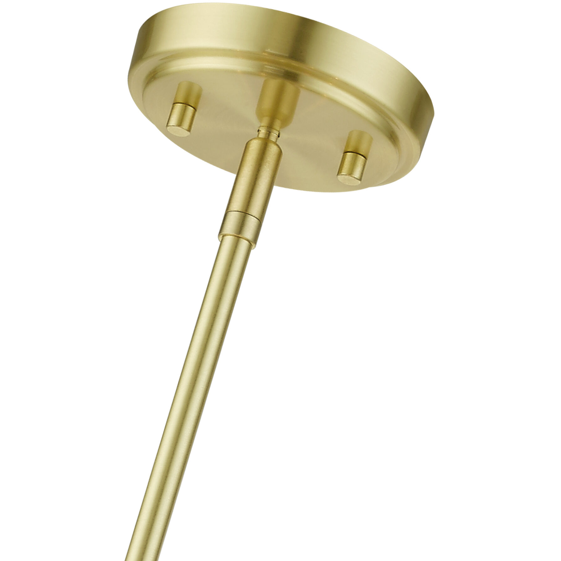 Rubix 5 Light 26 inch Satin Brass Chandelier Ceiling Light in Black