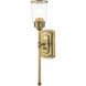 Lawrenceville 1 Light 5 inch Antique Brass Single Sconce Wall Light