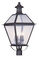 Waldwick 4 Light 29 inch Bronze Outdoor Post Top Lantern
