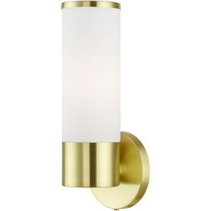 Lindale 1 Light 4 inch Satin Brass ADA Single Sconce Wall Light, Single