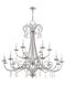 Daphne 18 Light 42 inch Polished Chrome Grande Foyer Chandelier Ceiling Light
