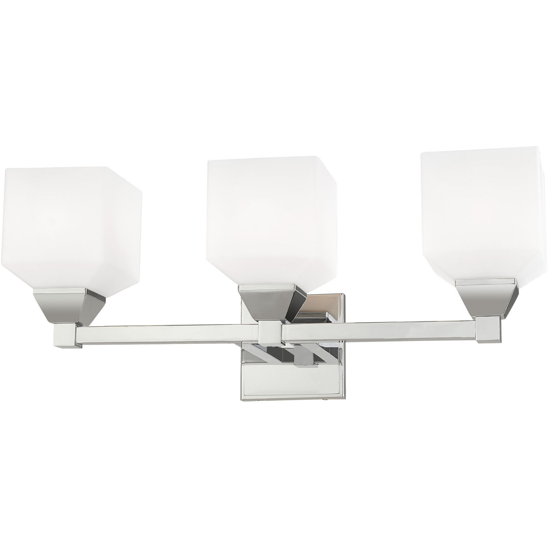 Aragon 3 Light 23 inch Polished Chrome Bath Vanity Wall Light