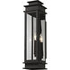 Princeton 1 Light 20.25 inch Black Outdoor Wall Lantern