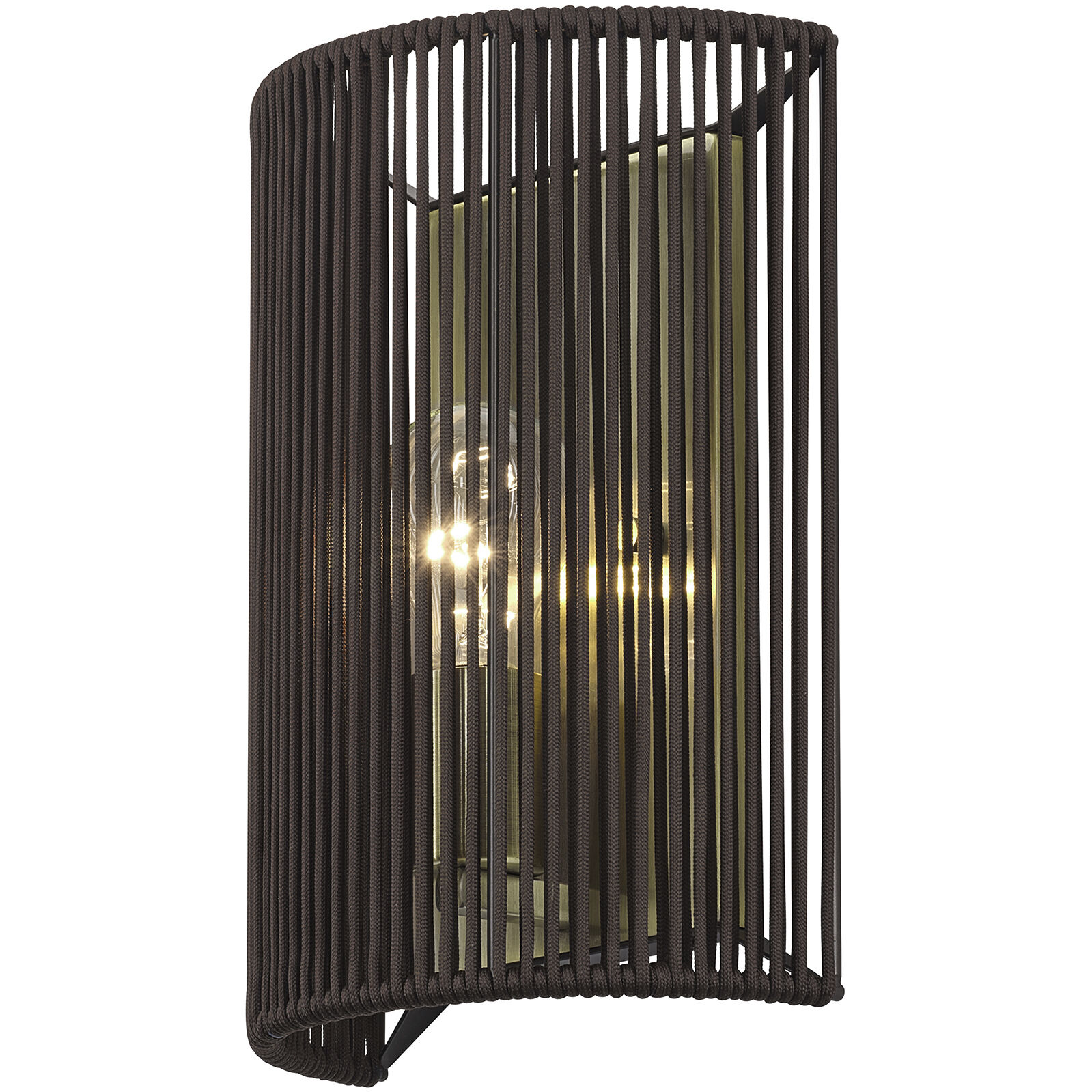 Acordia Wall Sconce Wall Light in Antique Brass