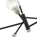 Bannister 5 Light 24 inch Black Chandelier Ceiling Light