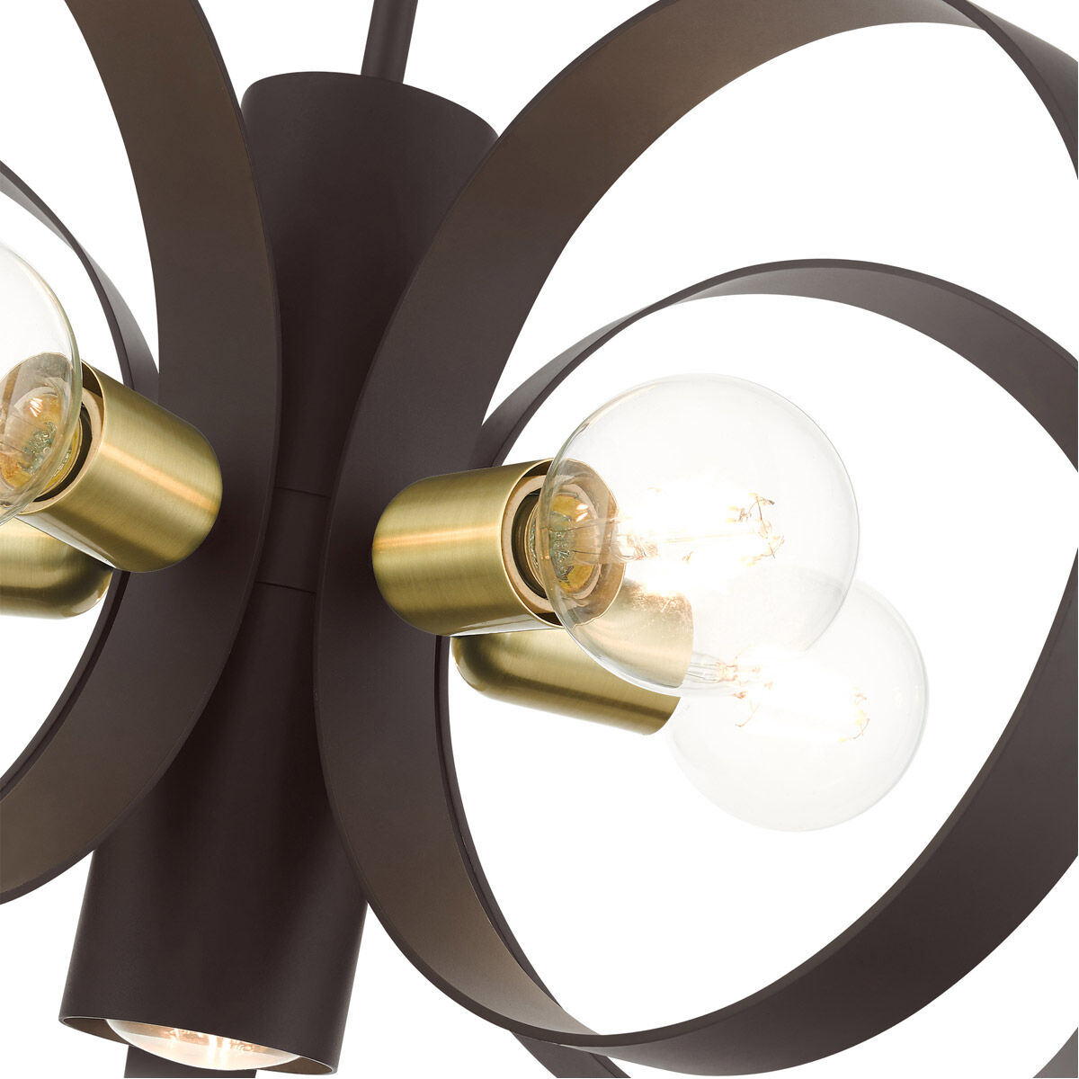 Modesto 6 Light 24 inch Bronze Chandelier Ceiling Light