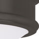 Astor 2 Light 11 inch Bronze Flush Mount Ceiling Light