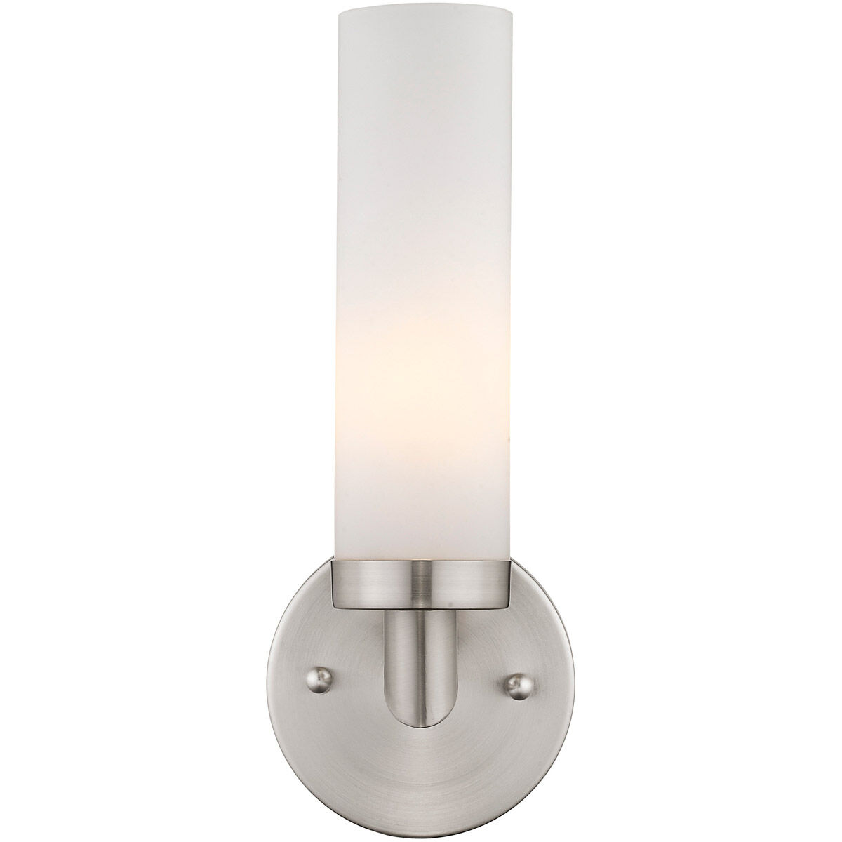 Aero 1 Light 5 inch Brushed Nickel ADA ADA Wall Sconce Wall Light