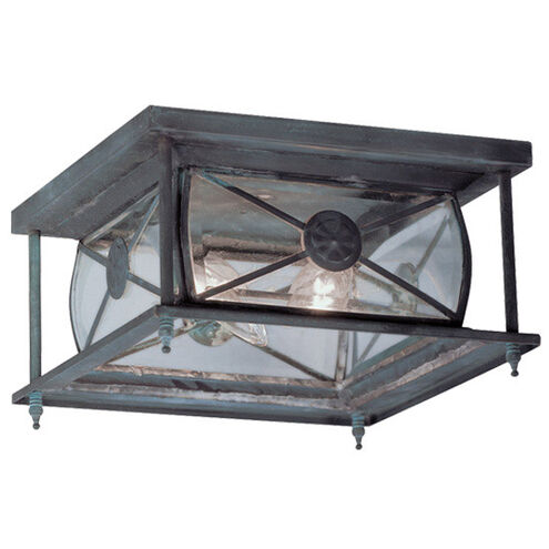Providence 2 Light 10 inch Charcoal Outdoor Ceiling Mount