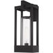 Delancey 1 Light 18.88 inch Black Outdoor Post Top Lantern