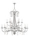 Daphne 18 Light 42 inch Polished Chrome Grande Foyer Chandelier Ceiling Light