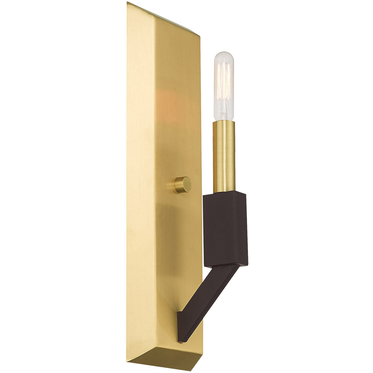 Beckett 1 Light 5 inch Satin Brass & Bronze ADA ADA Wall Sconce Wall Light