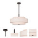 Meridian 5 Light 24 inch English Bronze Pendant Ceiling Light
