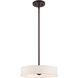 Venlo 4 Light 14 inch Bronze with Antique Brass Accents Pendant Ceiling Light