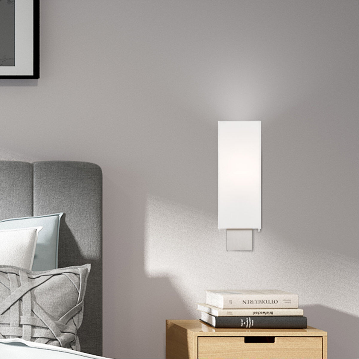 Clark 1 Light 5 inch Brushed Nickel ADA ADA Wall Sconce Wall Light