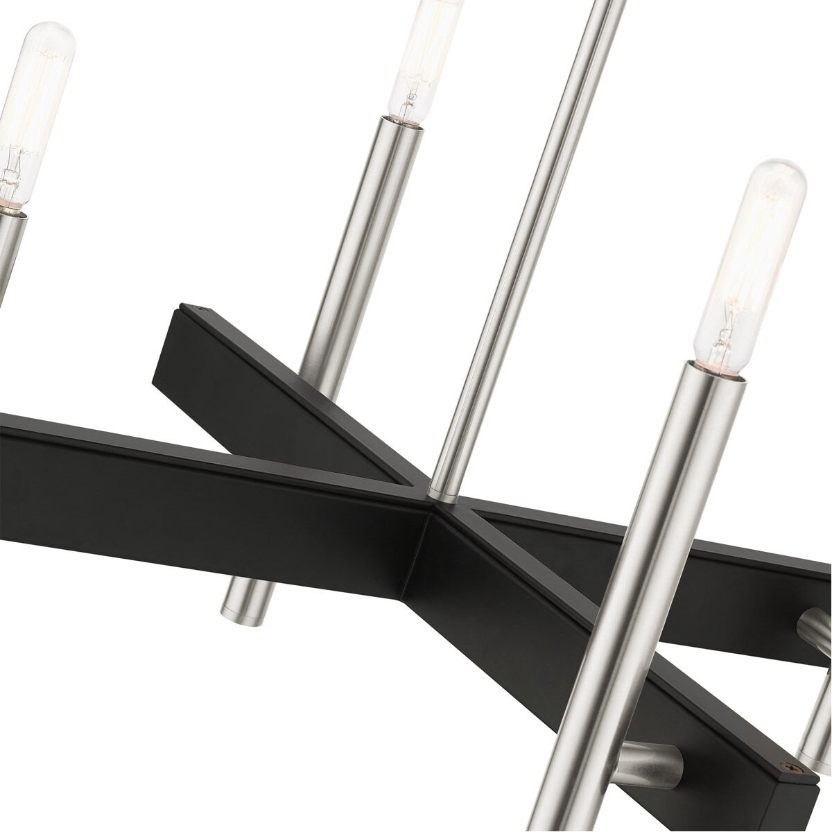 Denmark 4 Light 20 inch Brushed Nickel Chandelier Ceiling Light