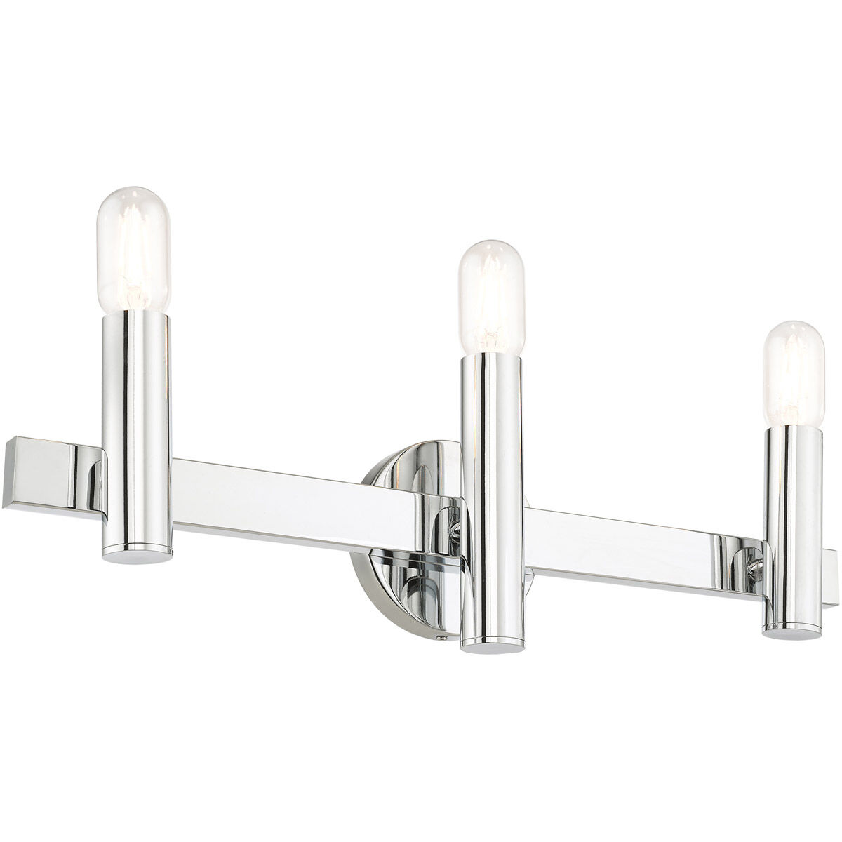 Helsinki 3 Light 24 inch Polished Chrome Vanity Sconce Wall Light