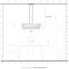 Manorwood 4 Light 10 inch English Bronze Large Linear Chandelier Ceiling Light, Large