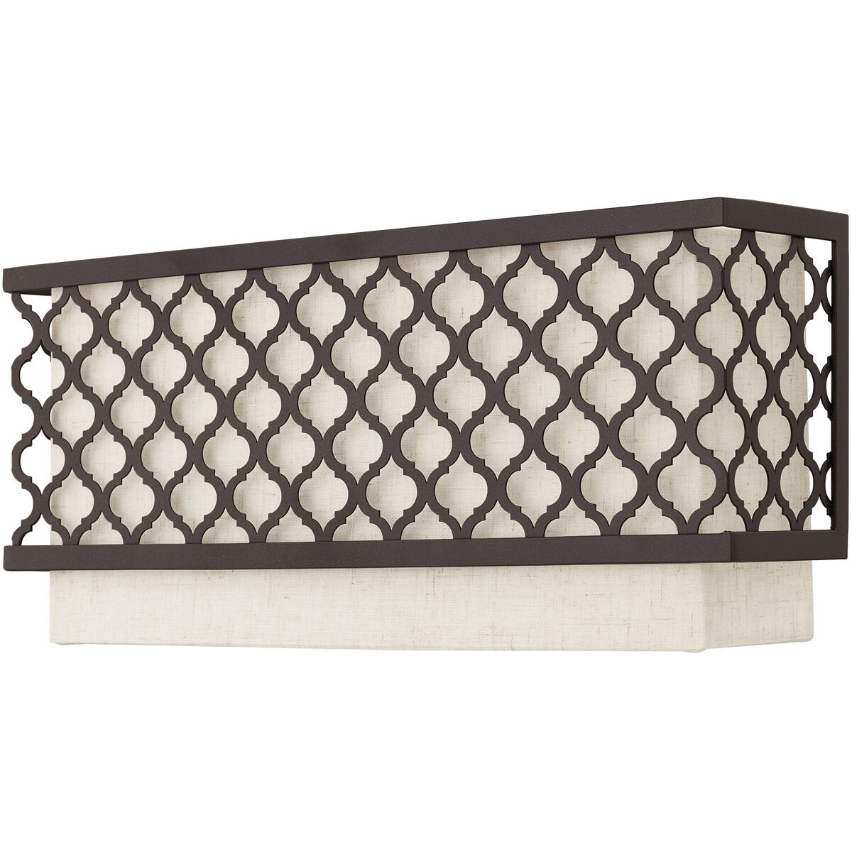 Arabesque 2 Light 16 inch English Bronze ADA ADA Wall Sconce Wall Light