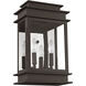 Princeton 2 Light 15 inch Bronze Outdoor Wall Lantern