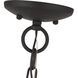 Aria 5 Light 24 inch Black Chandelier Ceiling Light