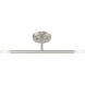 Copenhagen 2 Light 5.13 inch Brushed Nickel Semi-Flush Ceiling Light