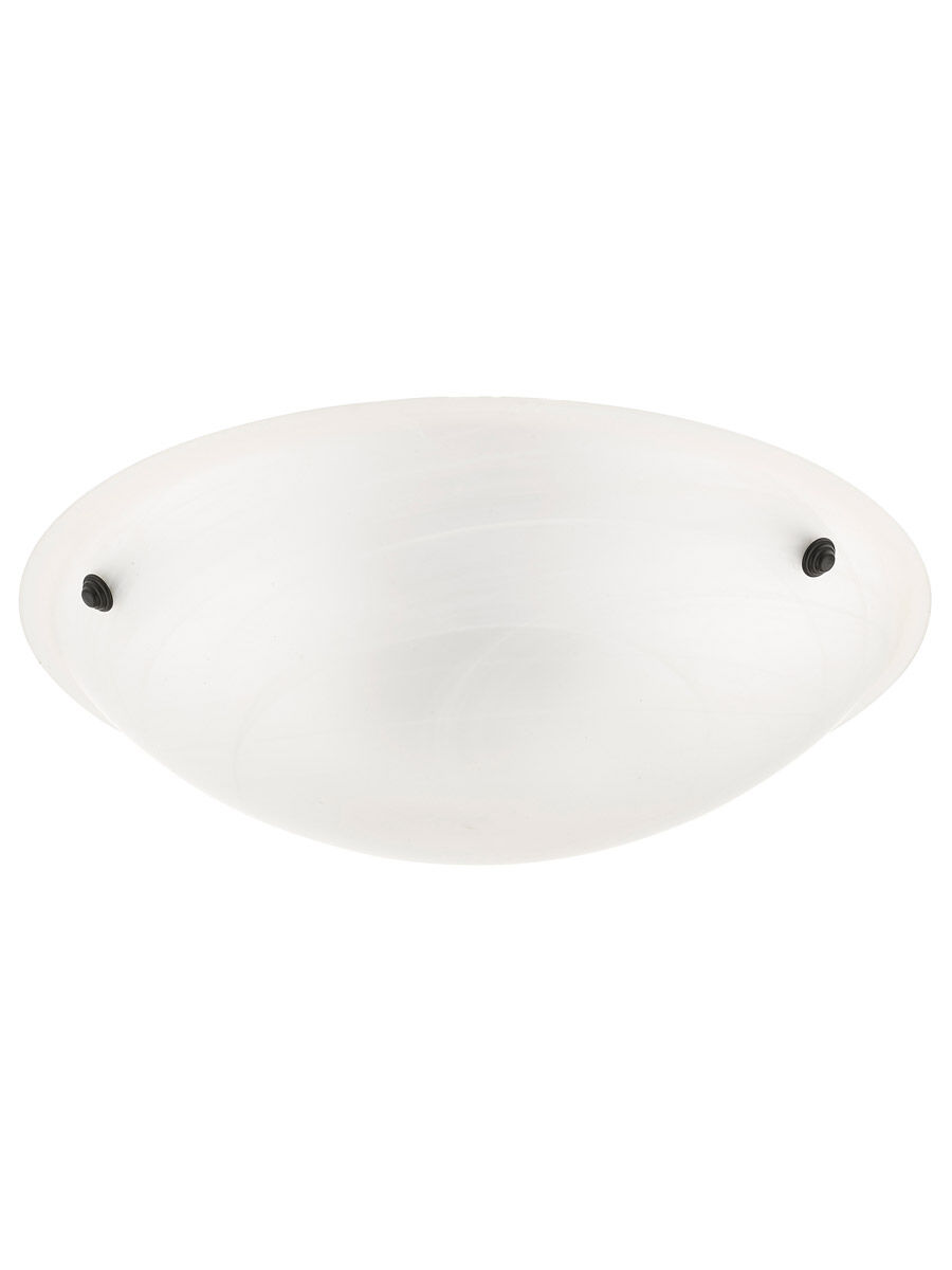 Oasis 3 Light 20 inch Bronze Semi-Flush Mount Ceiling Light