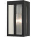 Lafayette 1 Light 9 inch Black Outdoor ADA Wall Lantern