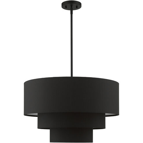 Bainbridge 4 Light 23 inch Black Pendant Chandelier Ceiling Light