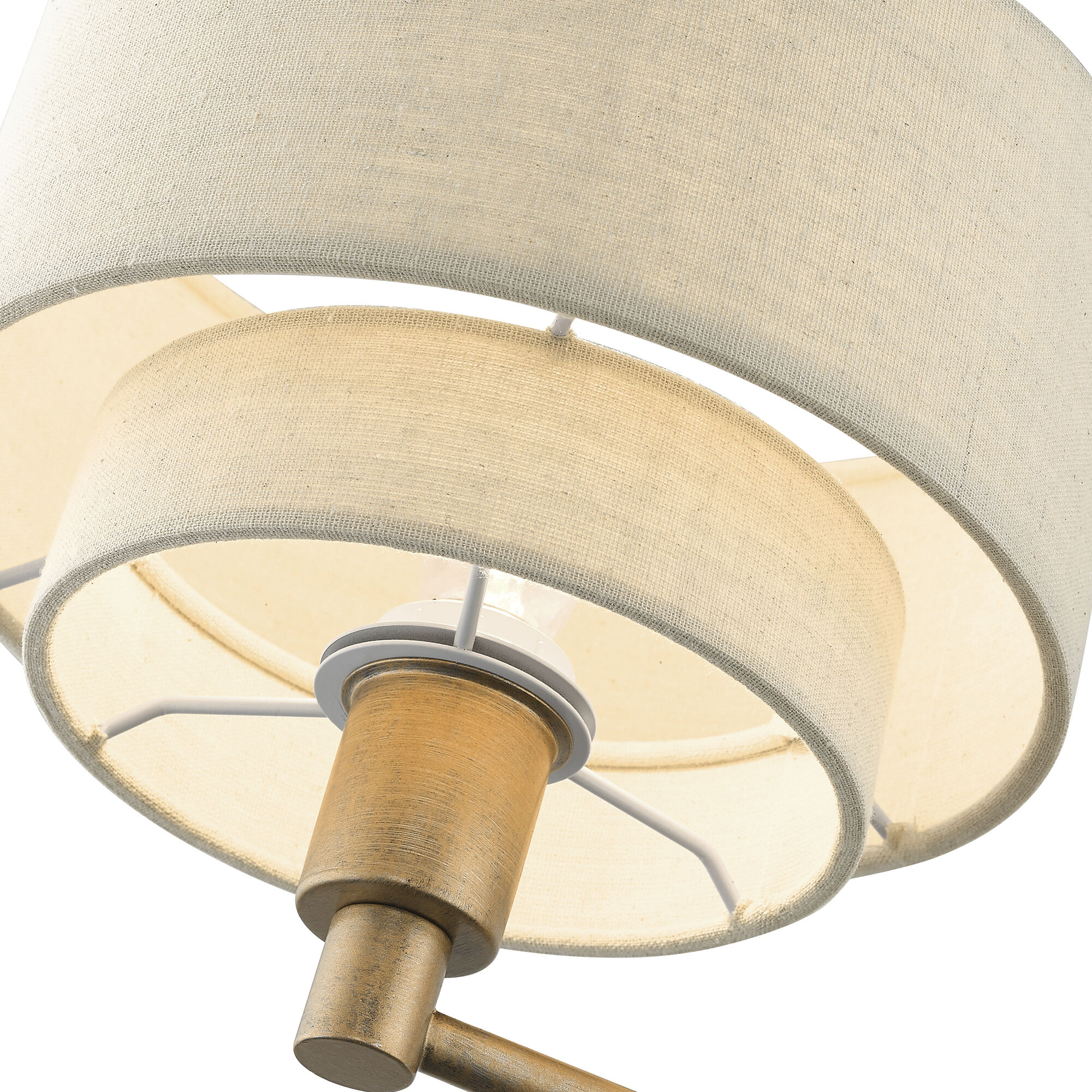 Bellingham 15.25 inch 60.00 watt Antique Gold Leaf Swing Arm Wall Lamp Wall Light