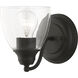 Montgomery 1 Light 5 inch Black Vanity Sconce Wall Light
