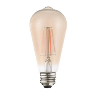 Allison LED ST19 Edison E26 Medium Base 4.00 watt 2200K Filament LED Bulbs, Pack of 10