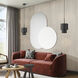 Zolana 1 Light 8.5 inch Bronze Mini Pendant Ceiling Light