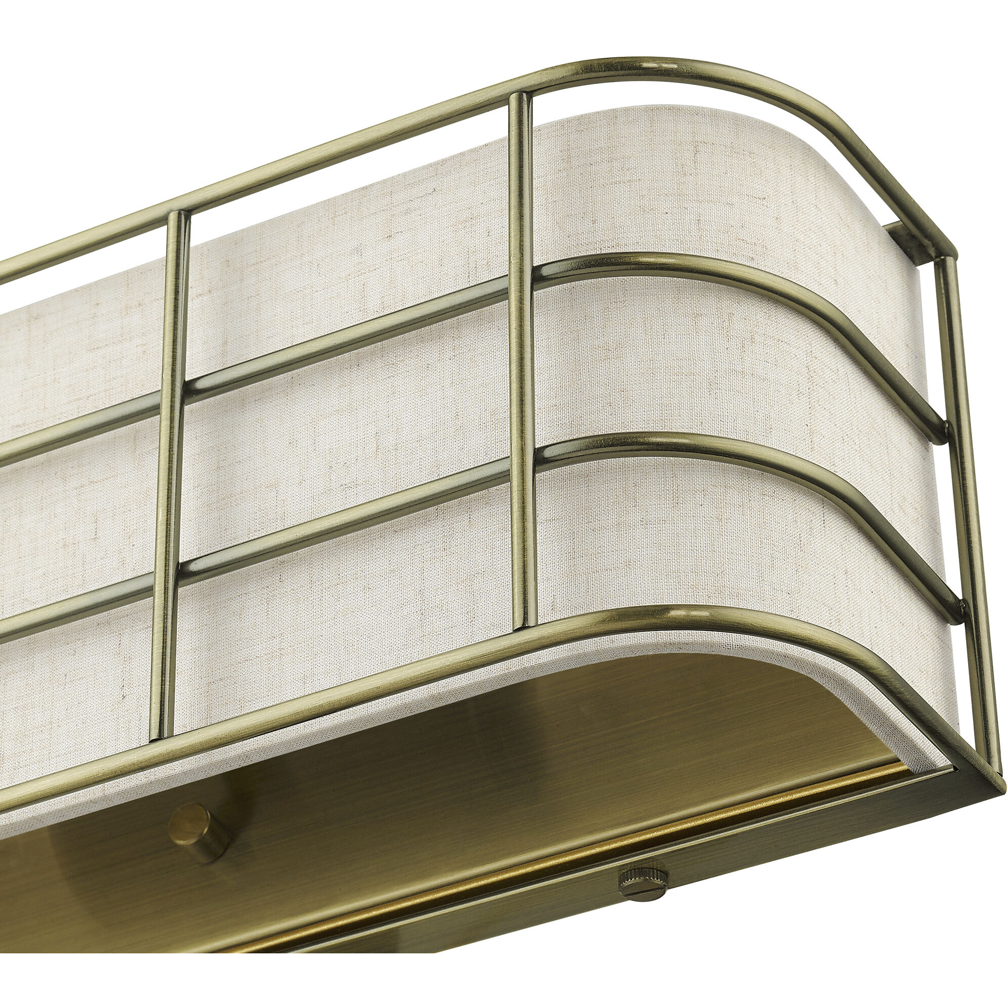 Blanchard 2 Light 14 inch Antique Brass ADA Wall Sconce Wall Light