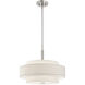 Meridian 4 Light 18 inch Brushed Nickel Pendant Ceiling Light