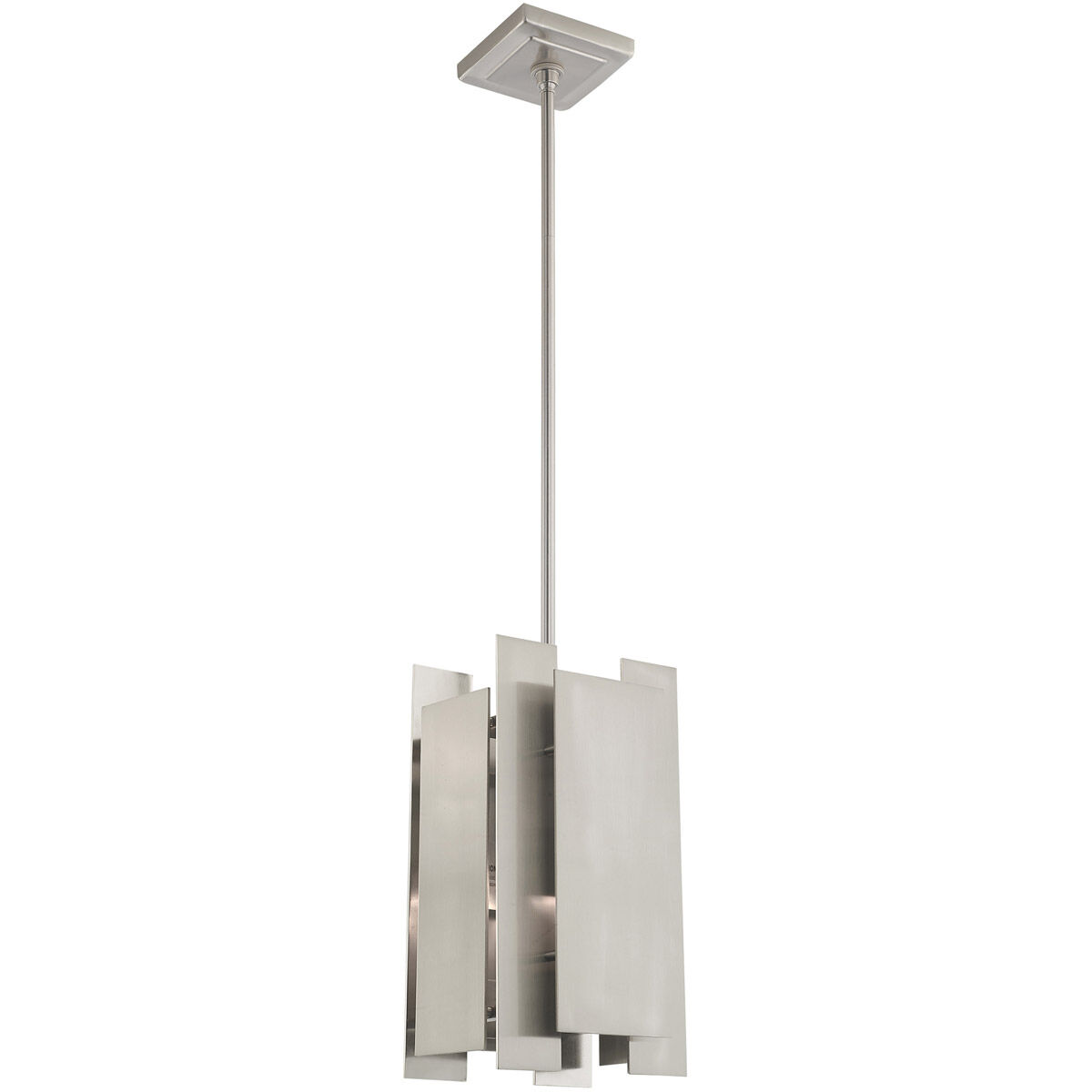 Varick 1 Light 7 inch Brushed Nickel Mini Pendant Ceiling Light