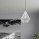 Geometric 1 Light 12 inch White Mini Pendant Ceiling Light