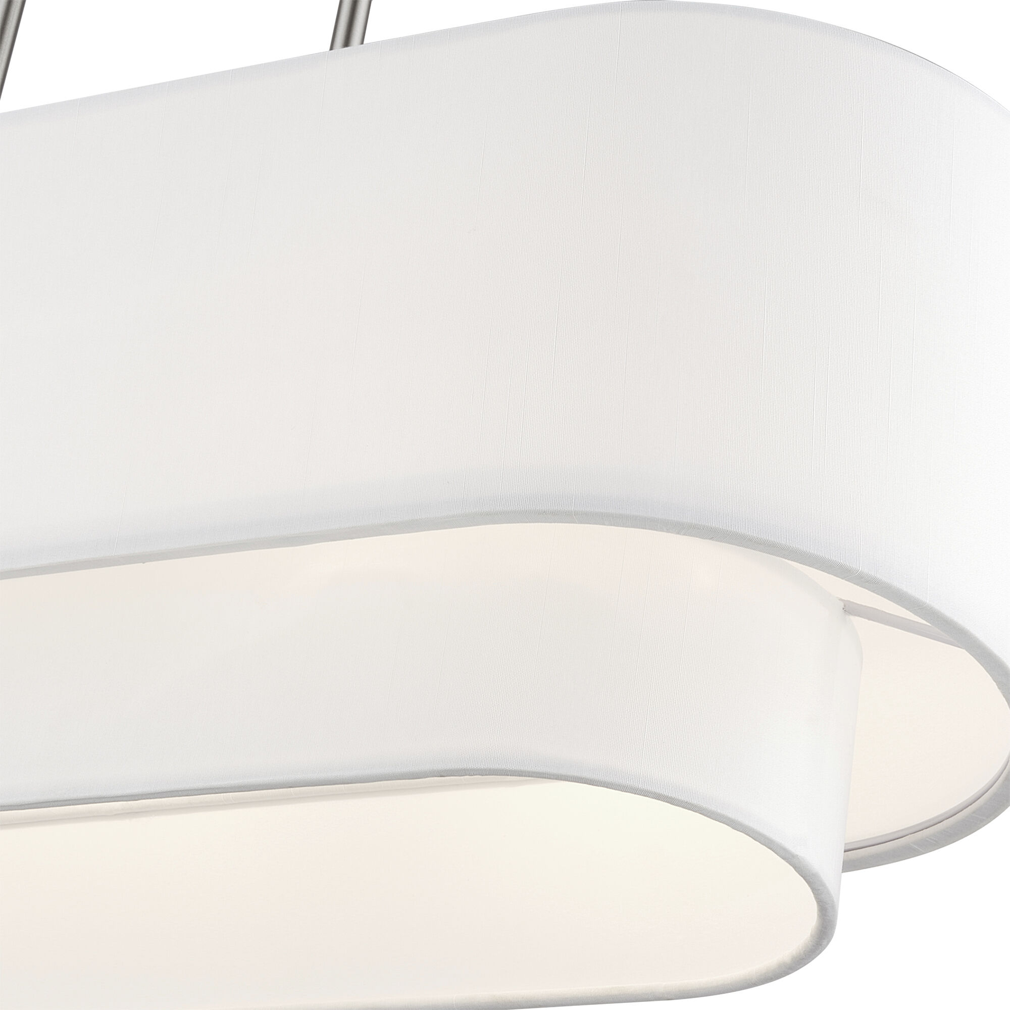 Manorwood 3 Light 30 inch Brushed Nickel Linear Chandelier Ceiling Light