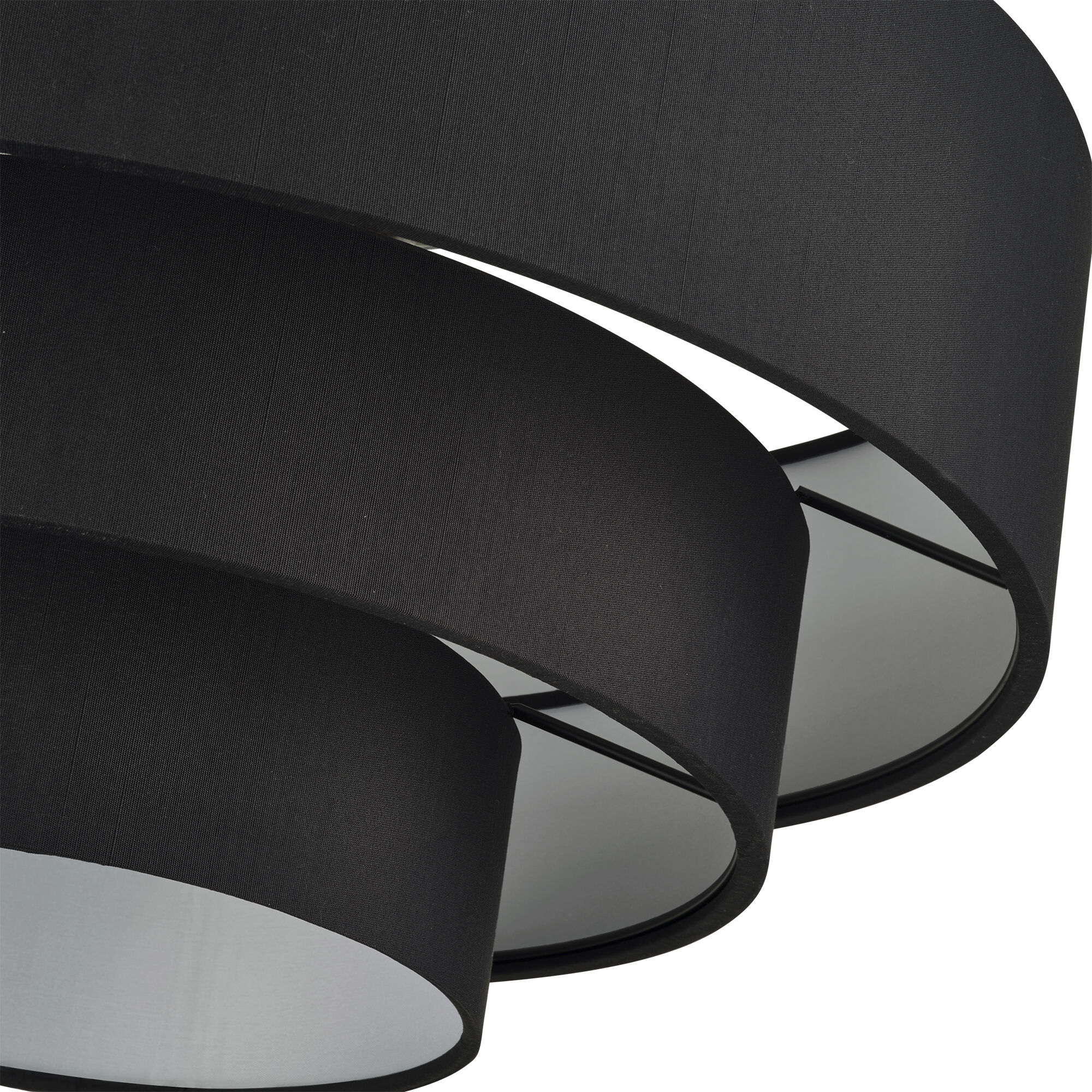 Bainbridge 4 Light 21 inch Black Semi Flush Mount Ceiling Light, Extra Large